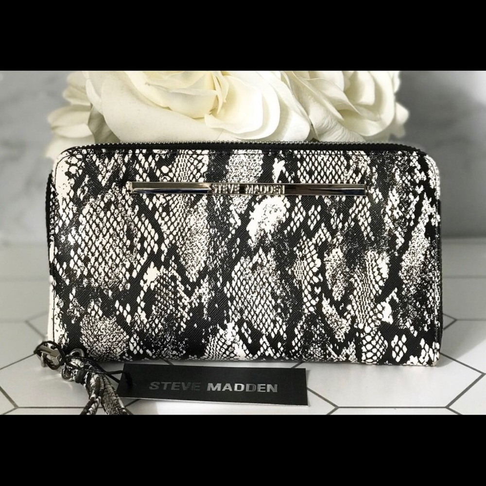 Steve Madden Snakeskin Wallet
